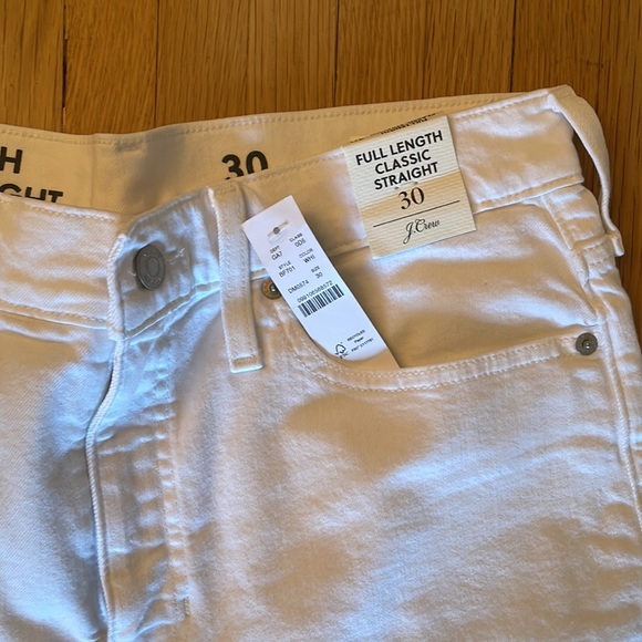 NWT J. Crew Full Length Classic Straight - Picture 8 of 10